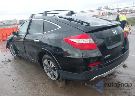 2013 Honda Crosstour Ex-L V6 from USA, damaged, VIN 5J6TF2H56DL004639